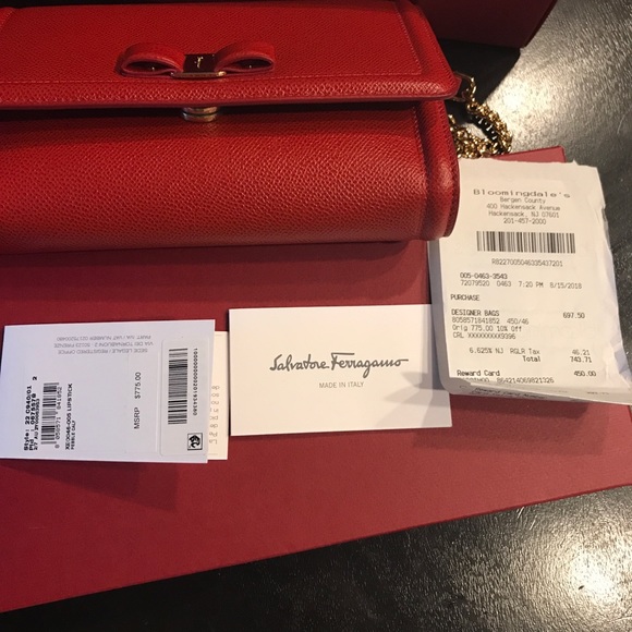 Salvatore Ferragamo Miss Vara Mini Bow Bag - Picture 8 of 8